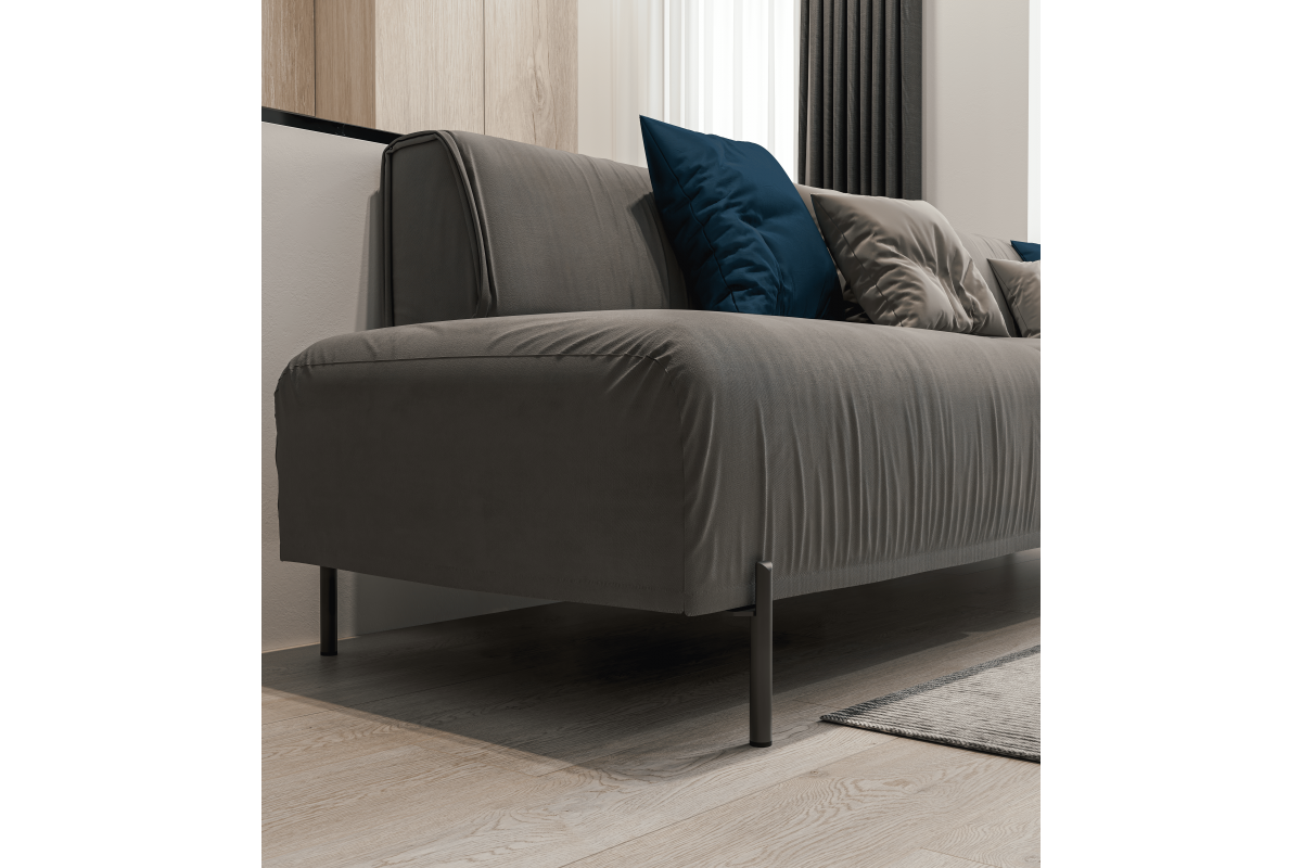 Cabinet Furniture Feet 150mm Black Leg
