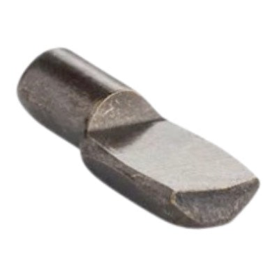 5mm Antique Brass Shelf Support Plug In Spoon Shaped Pins