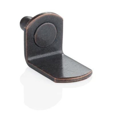 5mm Antique Bronze Shelf Support Plug In L Shaped Pins