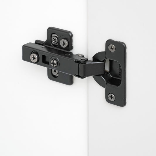 Cabinet Hinge Soft Close 100° SATIN BLACK Full Overlay