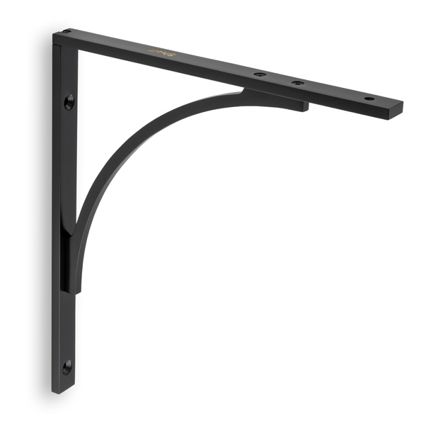 Alexander and Wilks Eden Solid Shelf Bracket Black