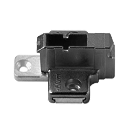 Blum Mounting Plate 175H9190 Onyx Black 9mm Spacing Zinc