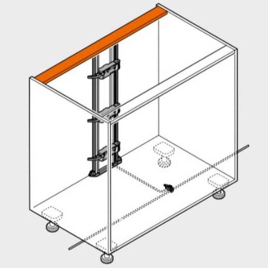 Blum SERVO-DRIVE Profile Fixing Bracket Top and Bottom