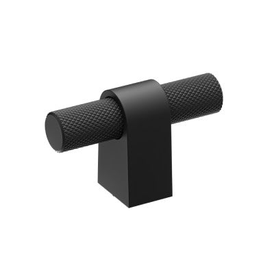 Cabinet-Knurled-Black-Knob-Kitchen-Cabinet-Door-Knob