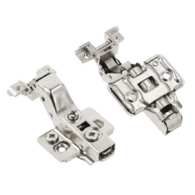 Cabinet Hinges Silence Soft Close 100° Inset Aluminium Frame