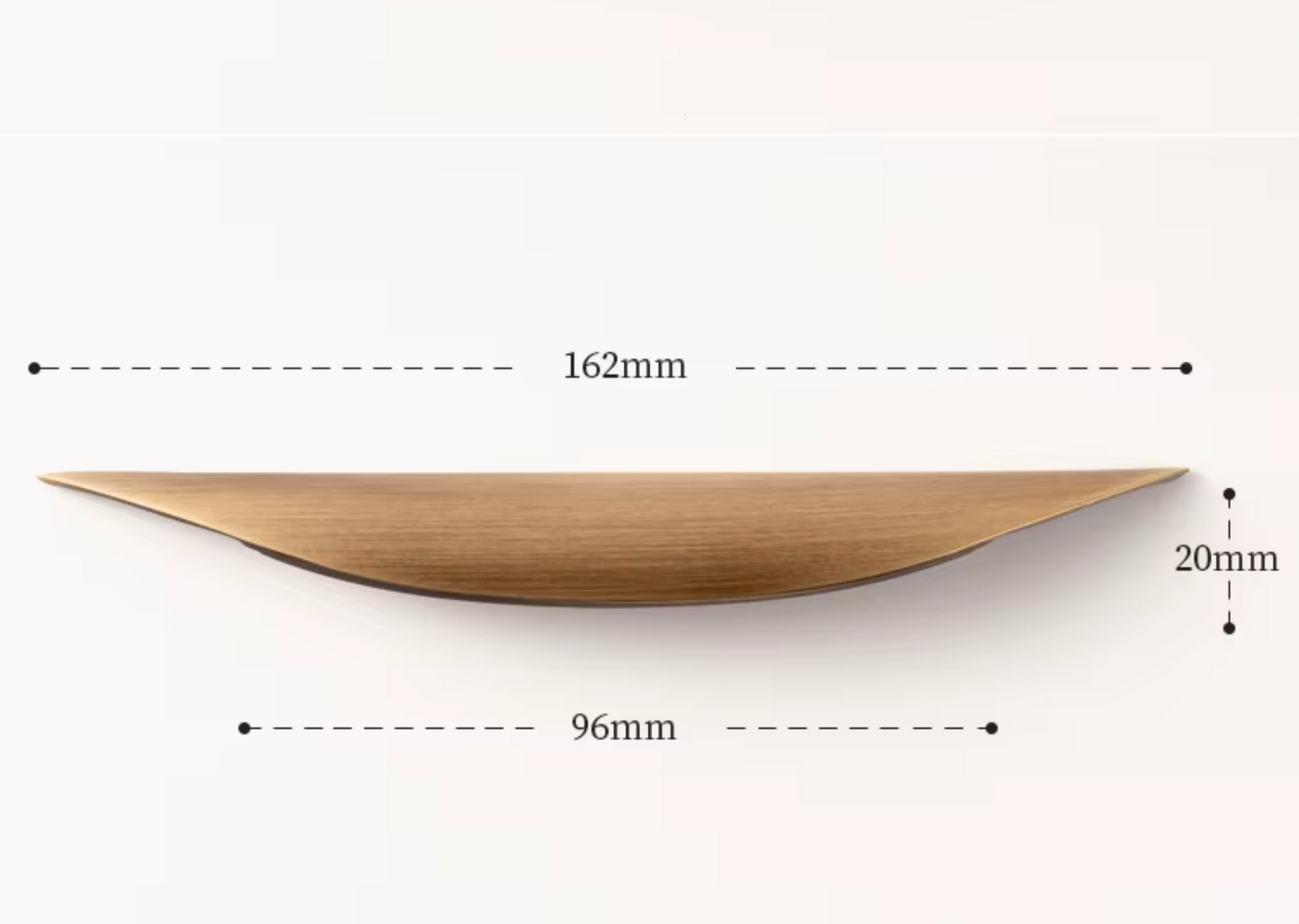 Cabinet Cup Handle Leaf Collection Brushed Antique Brass