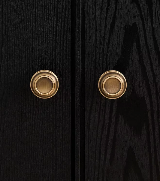 Cabinet Knob Mushroom Double Ring Collection