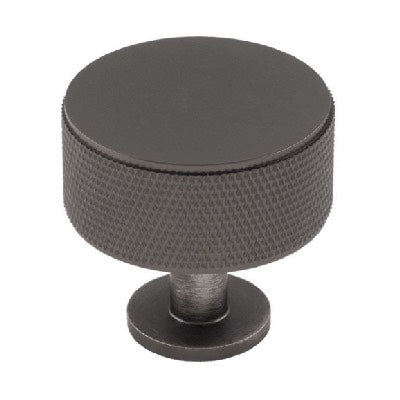 Carlisle Brass Knurled Radio Cabinet Knob Anthracite - FTD703ANT