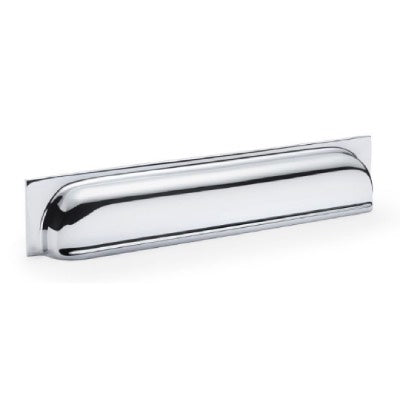 Carlisle Brass Quantock Cabinet Cup Pull Handle Polished Chrome-203mm