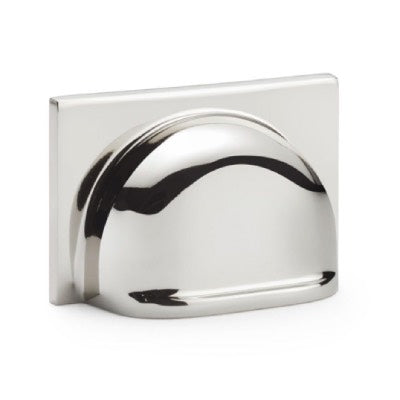 Carlisle Brass Quantock Cabinet Cup Pull Handle Polished Nickel-40mm