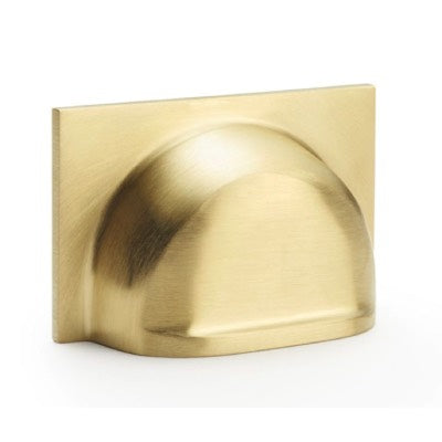 Carlisle Brass Quantock Cabinet Cup Pull Handle Satin Brass-40mm