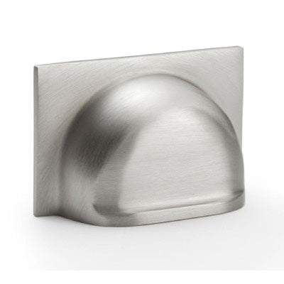 Carlisle Brass Quantock Cabinet Cup Pull Handle Satin Nickel-40mm