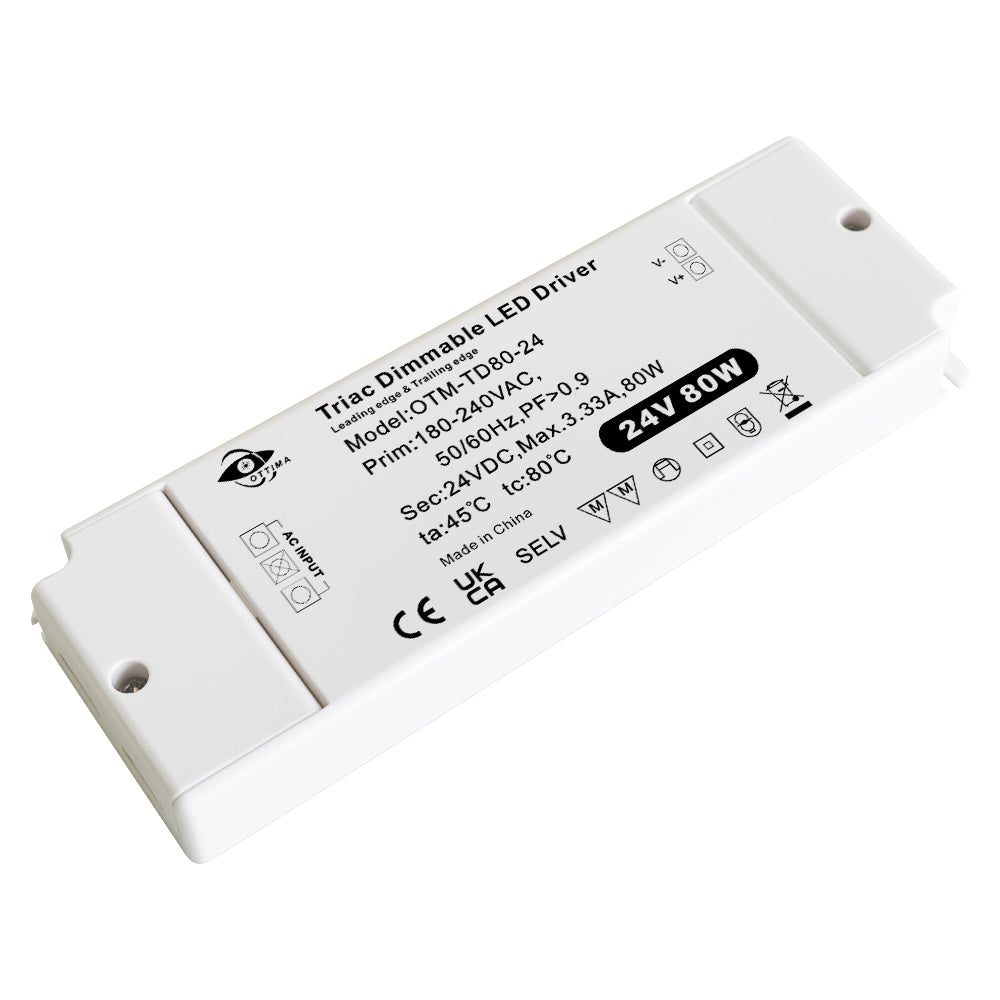 Dimmable LED Triac Driver 24V Constant Voltage IP20