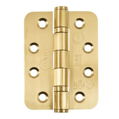 Door-Hinges-Eclipse-4-In-Stainless-Steel-Radius-Ball-Bearing-FR-Grade-13-Hinge-satin-brass