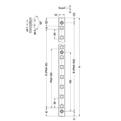Extra-Flat-Bookcase-Shelf-Strip-Chrome