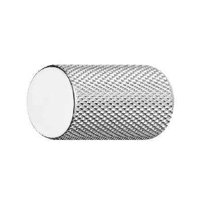Hafele-Graf-Knurled-Round-Cylinder-Knob-Polished-Chrome-132.15.230