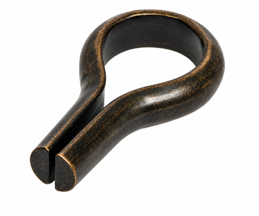 6mm Loop Shelf Support Use Plug In Sockets Florentine Bronze