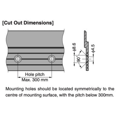 Panel-Hanger-Slim-Frame-Interlocking-Mount-AUH-900