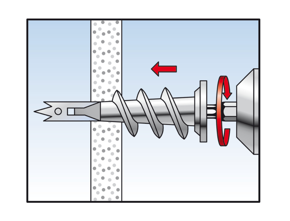 Plasterboard Metal Dowel Plug Fisher GKM