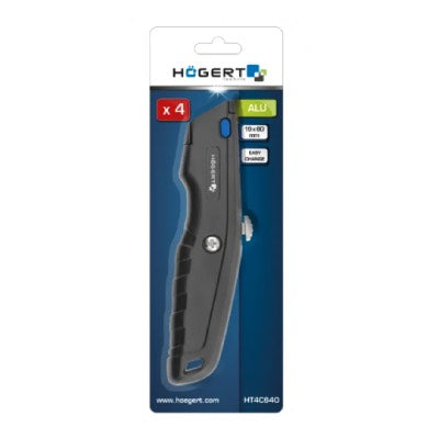 Retractable Aluminium Knife with Utility CK75-Blade