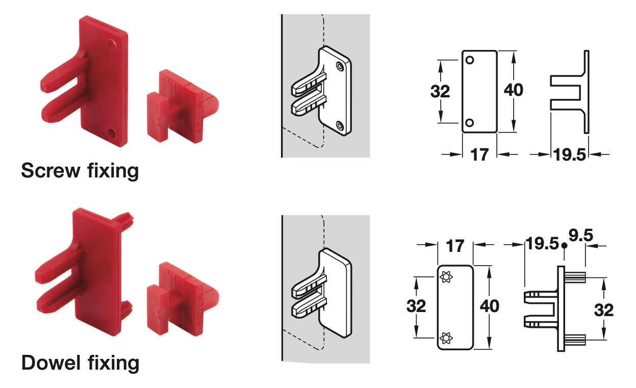 Gola System Connectors for Profiles B and C