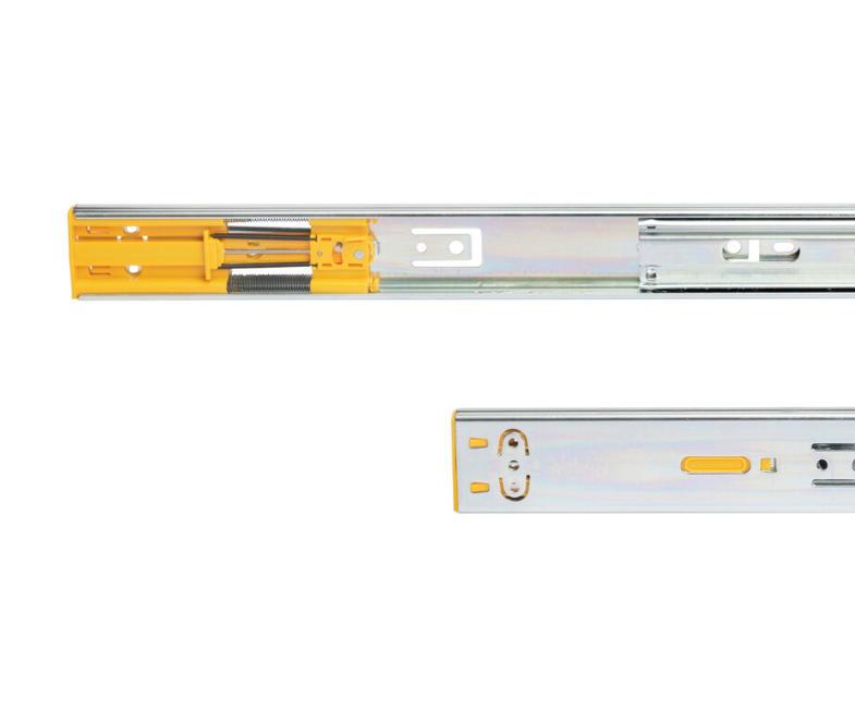 Drawer Runners Push To Open Soft Close Side Mounted Ball Bearing Slides