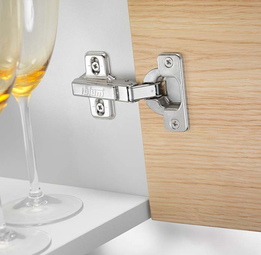 Blum 91M2550 MODUL 100° Overlay Cabinet Hinge