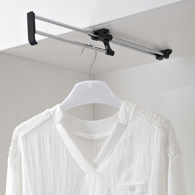 Wardrobe Pull Out Retractable Clothes Hanger