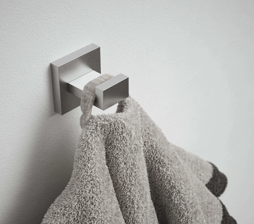 Single Coat Hook Square Wall Door Mounted Hanger