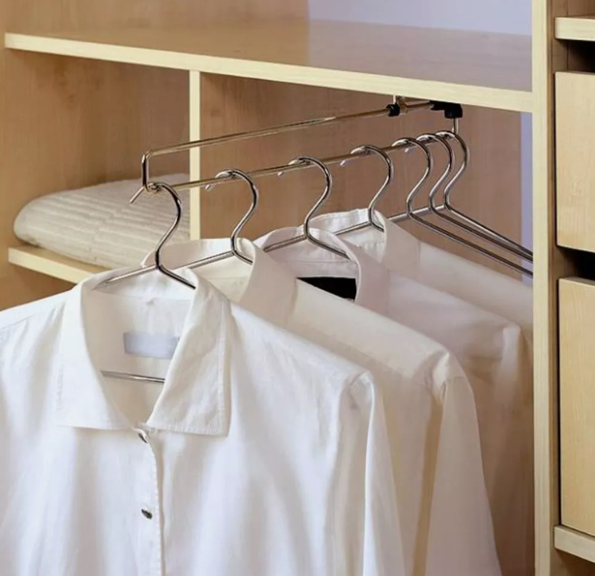Wardrobe Pull Out Clothes Hanger