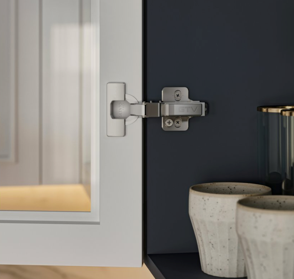 Cabinet Hinge Silence Soft Close 100° Full Overlay-Box 100