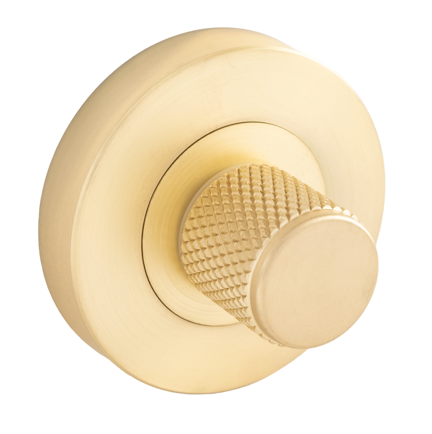 Eclipse Knurled Bathroom Thumbturn Release Set 52mm