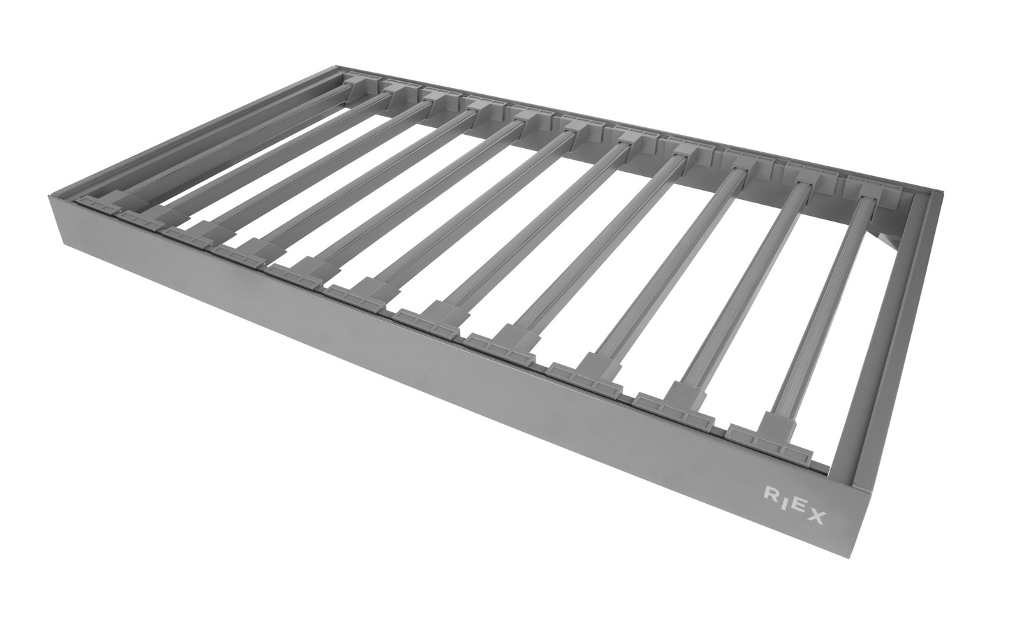 Wardrobe Pull Out Trouser Hanger Rack Dark Grey