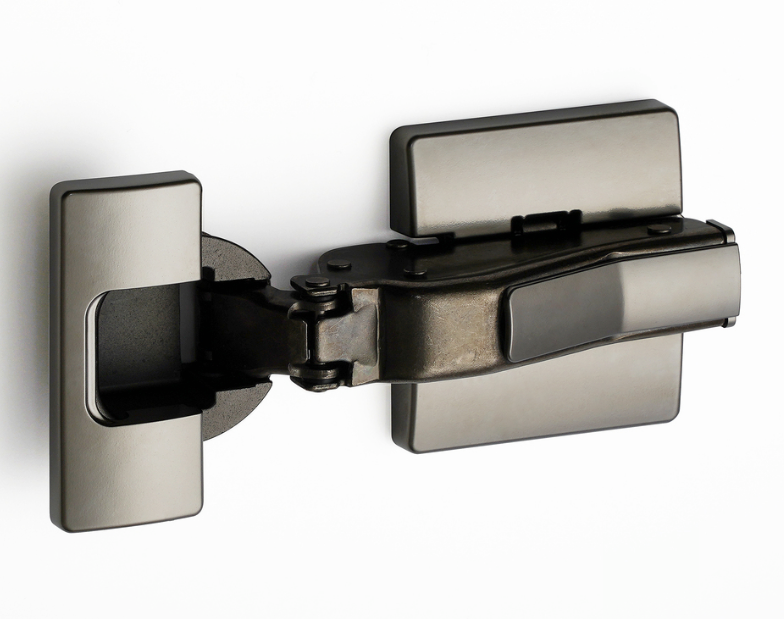 Sugatsune Sprung 5/8 Overlay Black Heavy Duty Cabinet Hinge J95-C24/16T