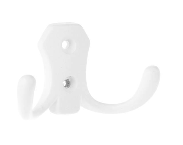 Double Coat Hook Wall Door Mounted Clothes Hangers