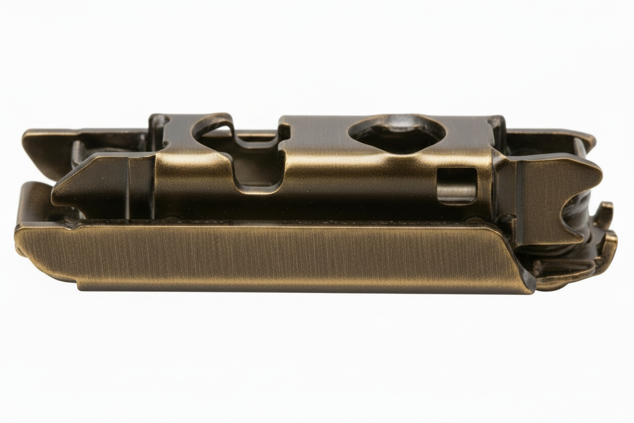 Blum Mounting Plate 175H3100 ANTIQUE BRASS In-Line 0mm Spacing
