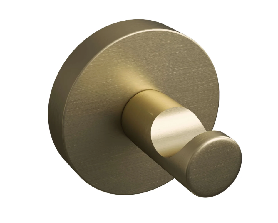 Single Coat Hook Round Wall Door Mounted Hanger