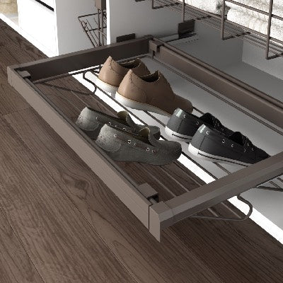 Wardrobe Pull Out Frame Spacer Set Moka
