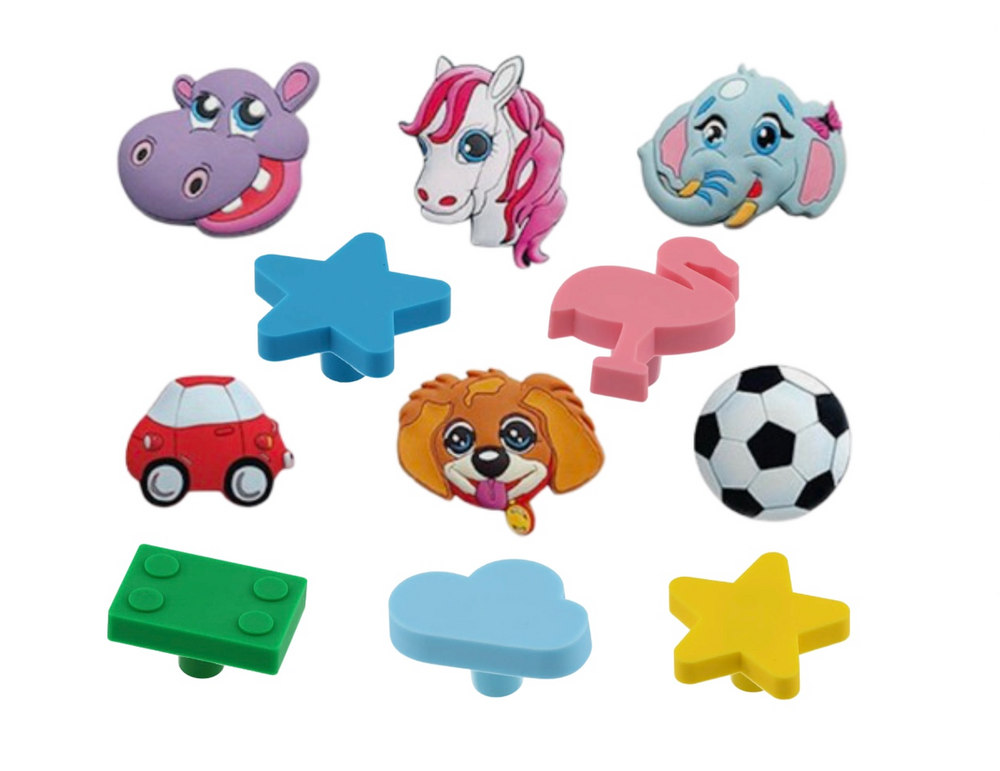 Children Cabinet Knob Star Novelty Cupboard Kids Handle