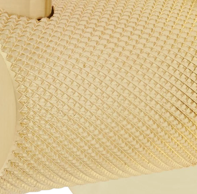 Single Knurled Coat Hook Wall Door Mounted Hanger