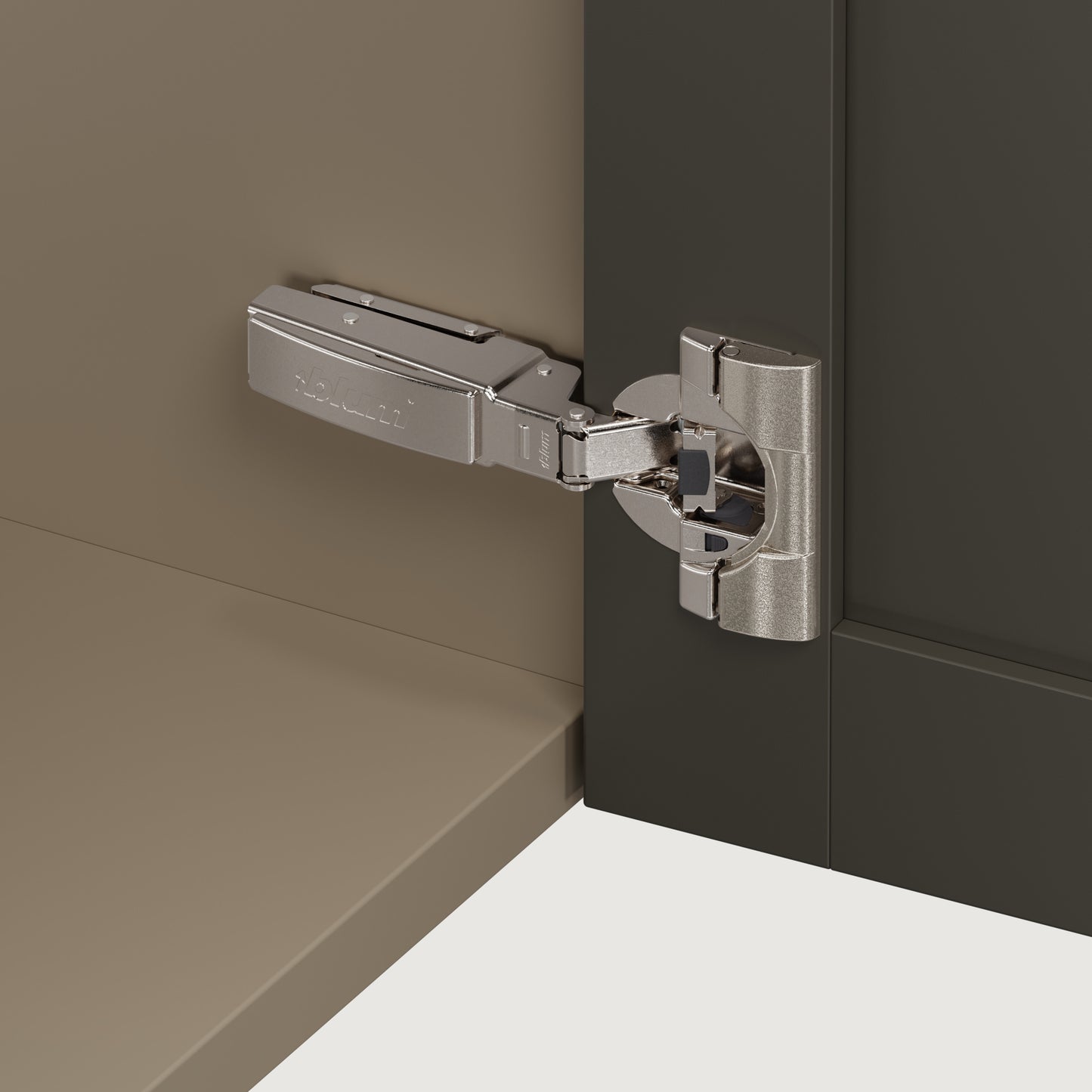 Blum 71B9590 INSERTA Soft Close 95° Thick Door Overlay Profile Hinge