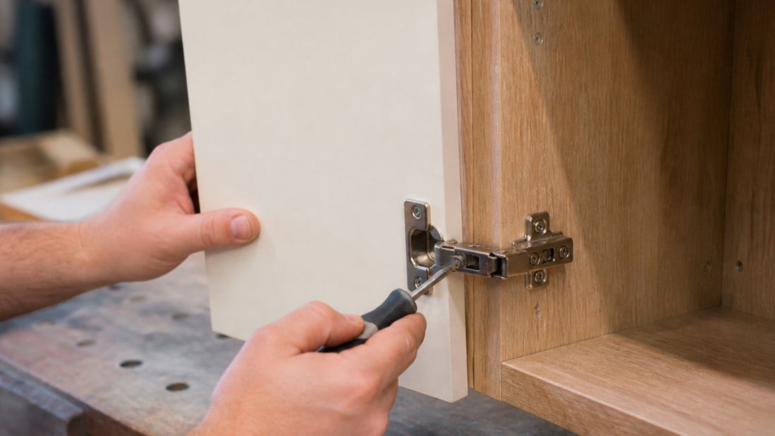 How to Install European Style Cabinet Hinges