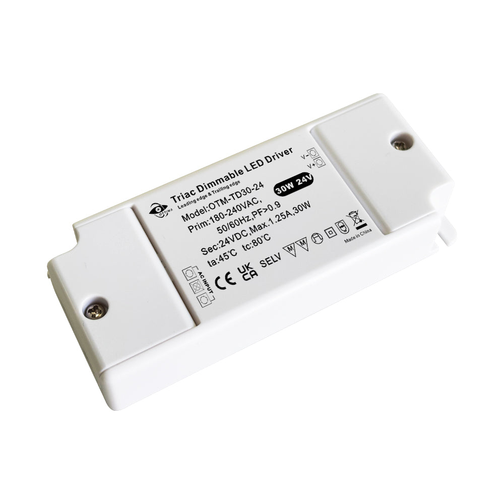Dimmable LED Triac Driver 24V Constant Voltage IP20