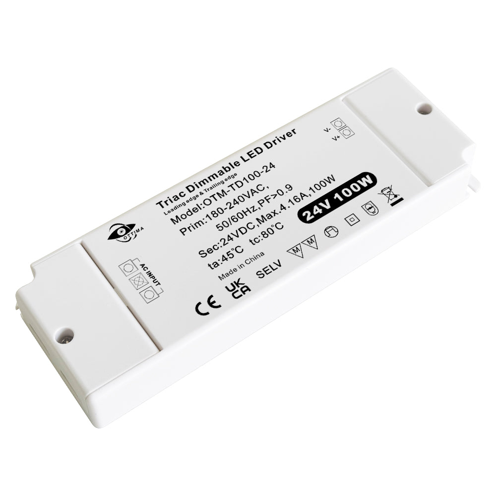 Dimmable LED Triac Driver 24V Constant Voltage IP20