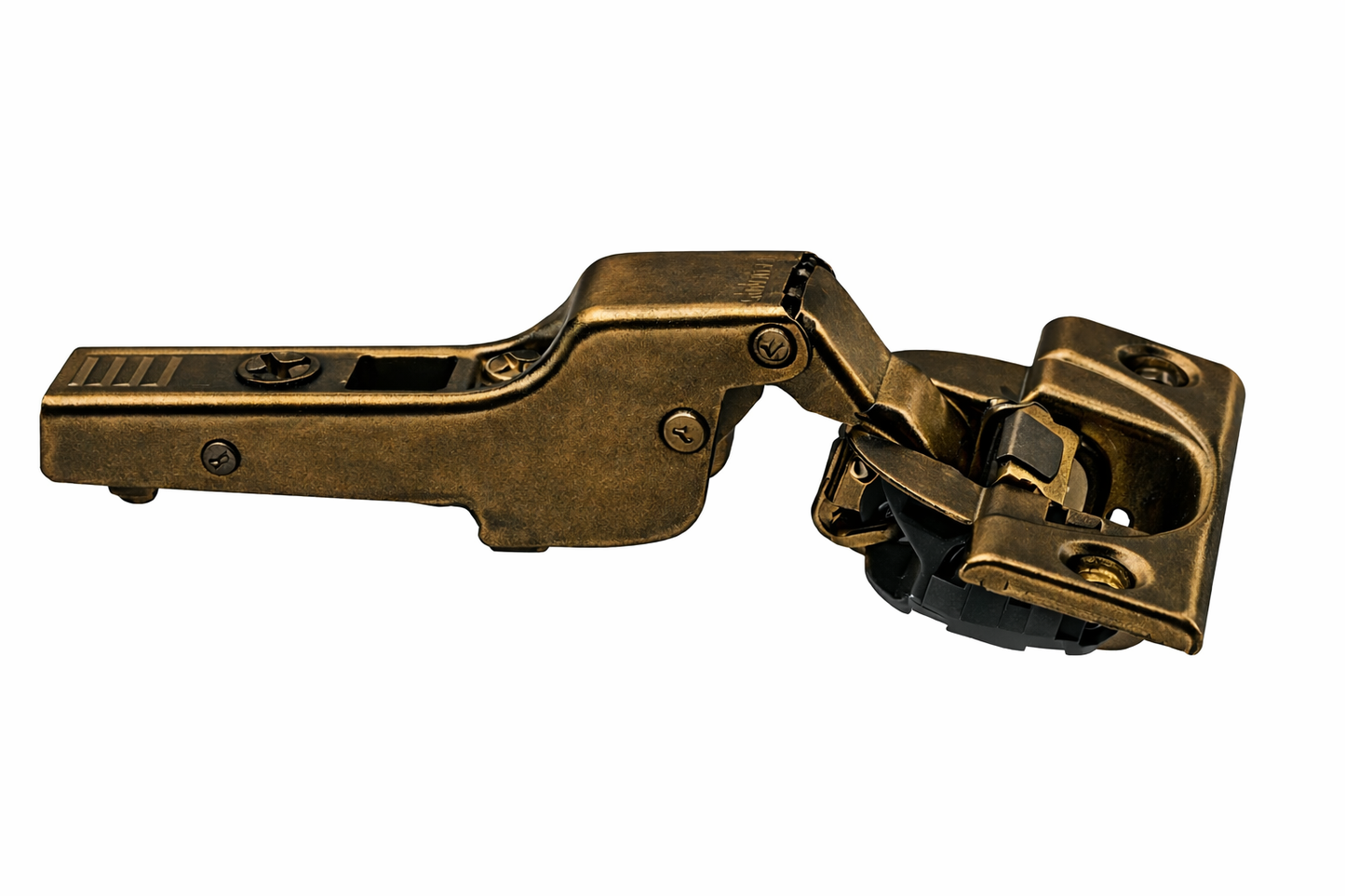 BLUM 71B3650 Soft Close 110° ANTIQUE BRASS Half Overlay Cabinet Hinge