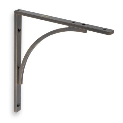 Alexander and Wilks Eden Solid Shelf Bracket Antique Brass