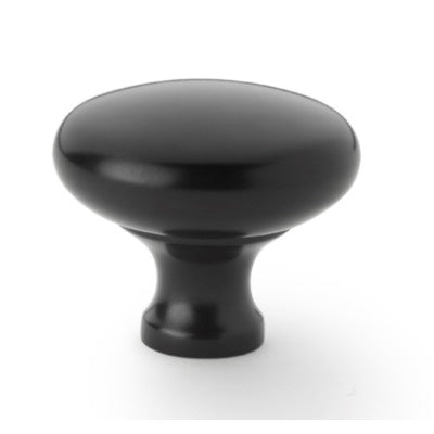 Alexander and Wilks Wade Round Cabinet Knob Black