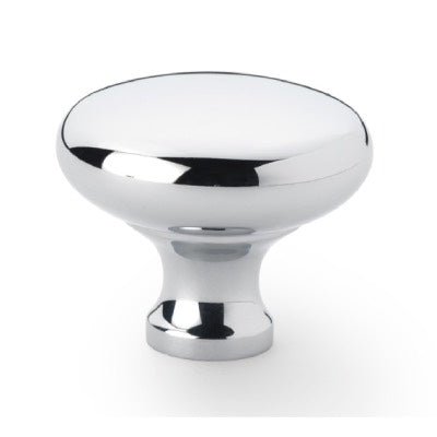 Alexander and Wilks Wade Round Cabinet Knob Polished Chrome