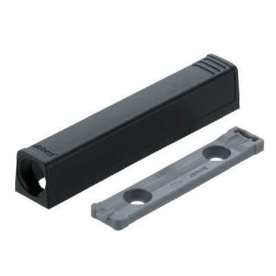 BLUM-Black-956A1201-TIP-ON-Inline-Long-Adaptor-Plate-