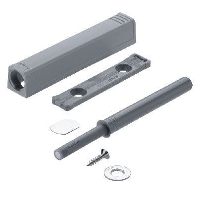 BLUM-TIP-ON-Grey-956A1004-For-Doors-Buffer-Magnetic-Long-For-Sprung-Hinges-With-Adapter-956A1201